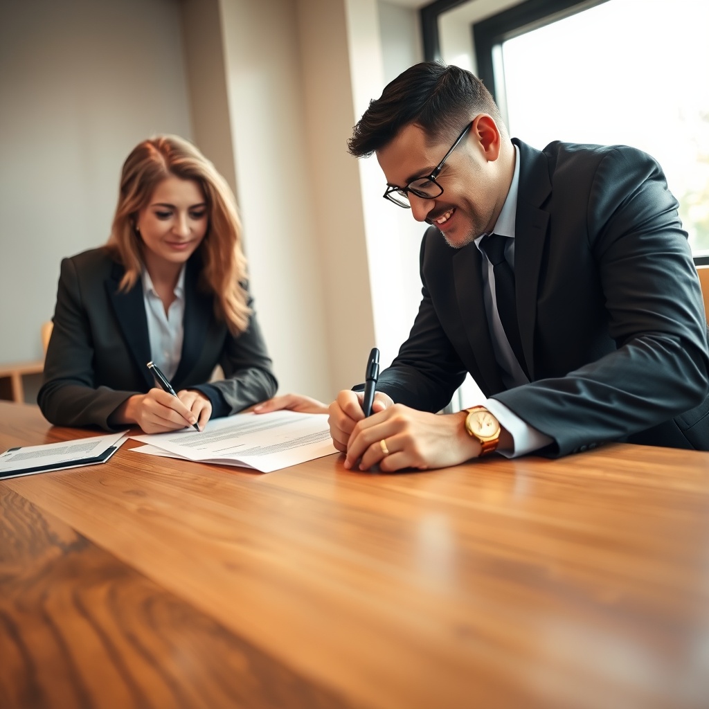 Asesoría en la firma de contratos